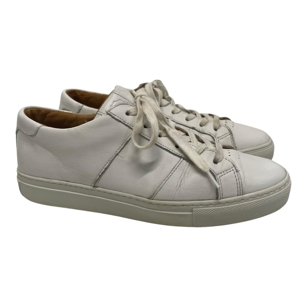 Greats Brooklynn Royale White Leather Casual Sneakers Women’s 8.5 EU 39 - Picture 2 of 13